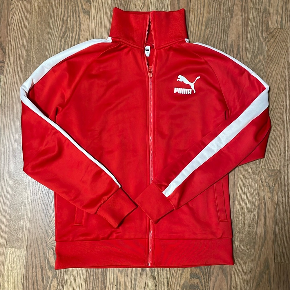 Puma Classic Red Track Jacket - image 1